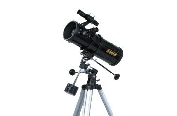 Image of Coleman AstroWatch D114mm x 500mm Reflector Telescope, Black CDB1145EQ1