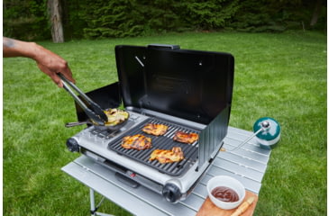 Image of Coleman Camp Propane Grill/Stove, Black, CM1011010003-8