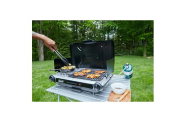 Image of Coleman Camp Propane Grill/Stove, Black, CM1011010003-8