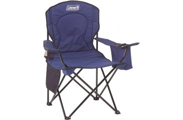 Image of Coleman Chair, Adult Quad w/Cooler, Blue 187644