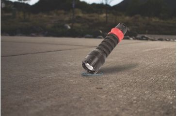 Image of Coleman Conquer 125L LED Flashlight, IPX4 Water-Resistant Design, Black / Red 2000025268