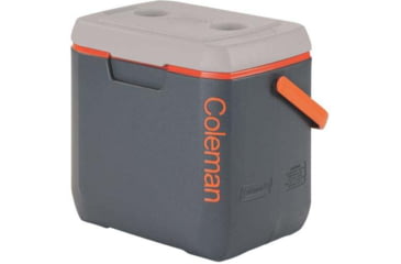 Image of Coleman Xtreme 28Qt Cooler w/Carry Handle, Dark Grey/Orange, 3000005896