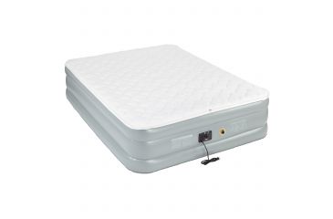 Image of Coleman Double High Pillowtop Quickbed Airbed, 120 v Built-in Pump, Queen-Sized 187566