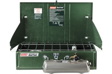 Image of USED Coleman Dual Fuel Stove, 2 Burner Powerhouse 187498, EDEMO1