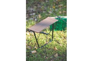 Image of Coleman Event Folding Stool, Supports up to 175 lbs, 13.4 in Sitting Height, Tan, Seat 15.5 in 2000020262