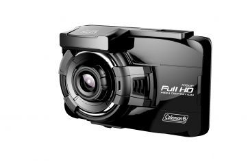 Image of Coleman 1080p HD Camcorder &amp; 2.0MP Digital Car Dashboard Camera w/Built-in GPS &amp; Wi-Fi, Black CDV700GW