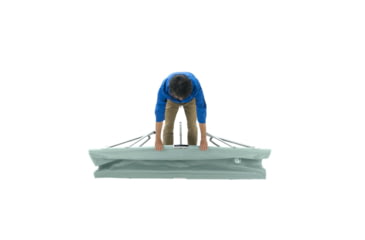Image of Coleman Living Collection Cot, Gray, CM1010210019-1