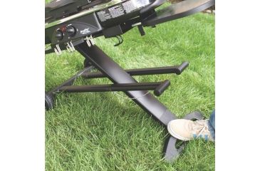 Image of Coleman Roadtrip LXX Propane Grill, Collapsible Stand W/ Wheels, Built In Thermometer, 22,000 BTU, Black, 285 Sq In Cooking Area 2000020945