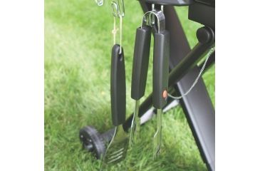 Image of Coleman Roadtrip LXX Propane Grill, Collapsible Stand W/ Wheels, Built In Thermometer, 22,000 BTU, Black, 285 Sq In Cooking Area 2000020945