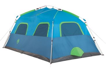 Image of Coleman Signal Mountain 2 Room 8-Person Instant Tent, Blue 2000024697