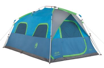 Image of Coleman Signal Mountain 2 Room 8-Person Instant Tent, Blue 2000024697