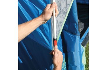 Image of Coleman Signal Mountain 2 Room 8-Person Instant Tent, Blue 2000024697