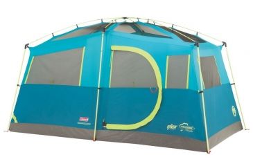 Image of Coleman Tenaya Lake 6-Person Cabin Tent W/ Cabinets, Blue, 13 x 7 ft 2000018142