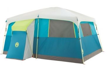 Image of Coleman Tenaya Lake 8-Person Fast Pitch Cabin Tent W/ Closet, Blue, 13 x 9 ft 2000018088