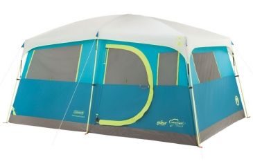 Image of Coleman Tenaya Lake 8-Person Fast Pitch Cabin Tent W/ Closet, Blue, 13 x 9 ft 2000018088