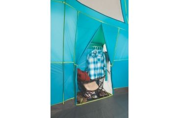 Image of Coleman Tenaya Lake 8-Person Fast Pitch Cabin Tent W/ Closet, Blue, 13 x 9 ft 2000018088