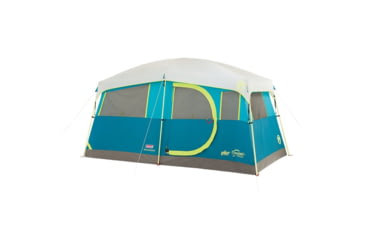 Image of Coleman Tenaya Lake 8-Person Fast Pitch Cabin Tent w/ Closet, Beverage Bin, Blue 3000004152
