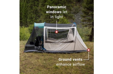 Image of Coleman Tent 4 Person Screened Cabin Evergreen, 2000035607