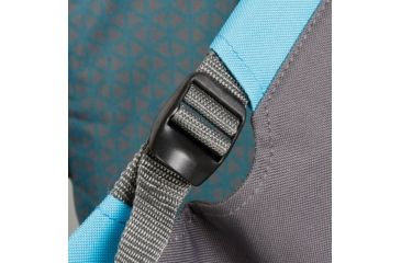 Image of Coleman Treklite Cooler Pack Chair, Built-in 12 Can Cooler, Teal, 14.4 in Seat 2000020321