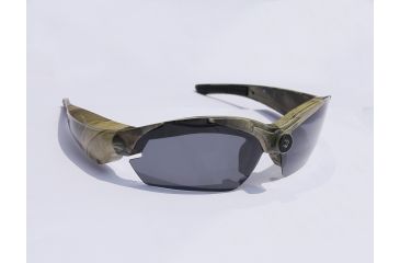 Image of Coleman VisionHD 1080p HD/ 15.0 MP Wearable POV Polarized Digital Video Sunglasses, Camo G1HD-CAMO