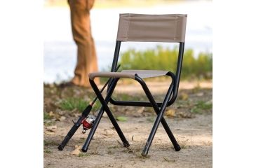 Image of Coleman Woodsman II Multiple Use Stool, Supports up to 225 lbs, Tan, Seat 17.5 in 2000020260