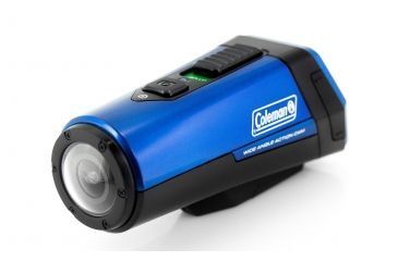 Image of Coleman 1080p HD &amp; 16.0 MP Waterproof Sports &amp; Exercise Camera w/Built-in GPS, Blue CX9WP-BL