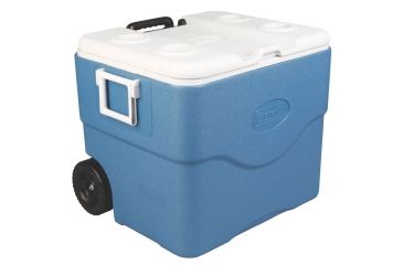 Image of Coleman Xtreme 5  - 75 Quart Wheeled Cooler , Telescoping Handle, Blue, Holds 118 Cans 3000001733