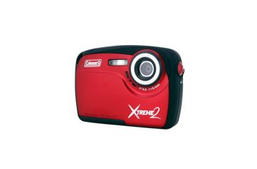 Image of Coleman Xtreme2 16.0 MP / HD Underwater Digital &amp; Video Camera, Waterproof to 10 ft, Red C12WP-R