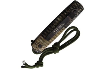 Image of Colonial Auto Ranger Button Lock Automatic Folding Knives 2.75in, Satin Finish Partially Serrated Stainless Tanto Blade, Mossy Oak Camo Polymer Handle, COL115