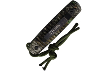Image of Colonial Auto Ranger Button Lock Automatic Folding Knives 2.75in, Satin Finish Stainless Tanto Blade, Mossy Oak Camo Polymer Handle, COL118