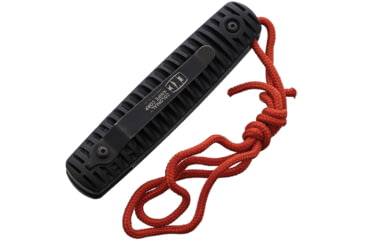 Image of Colonial Auto Ranger Button Lock Automatic Folding Knives 2.75in, Partially Serrated Tanto Blade, Black Handle, COL106