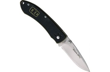 Image of Colonial Quick Flick Folding Knife, 3.375in, Stainless Blade, Black G10 Handle COL7001
