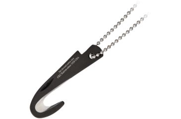 Image of Colonial Tat Cutter Neck Knife Fixed Blade Knife, Black COLTC