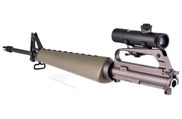 Image of Colt AR-15 4x21mm 35mm Tube Carry Handle Rifle Scope, Fixed Focal Plane, Fine Duplex Reticle, Matte Black, RETRO4X-COLT