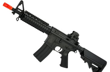 Image of Colt Licensed M4 CQB-R SOPMOD LiPo Ready Airsoft AEG Gun w/Metal Gearbox, Black, Large, 180833