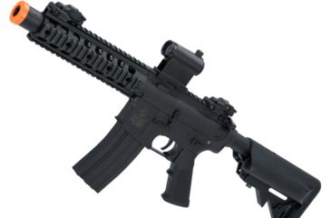 Image of Colt Licensed Sportsline M4 CQB CNC RIS AEG, Black, Large, 180899/QL011S-B