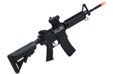 Image of Colt Licensed Sportsline M4 RIS Flat Top Rail AEG, Black, Large, 180896/QL006S-B