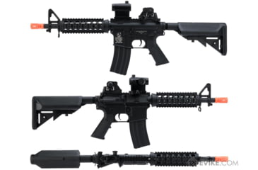 Image of Colt M4 CQB Full Metal Railed AEG, Black 18975