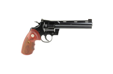 Image of Colt Python TALO Revolver, .357 Magnum/.38 Special, 6in Barrel, Fixed, Blued Frame, Wood Grip, 6 Round Cylinder, PYTHONB6WBBTLS
