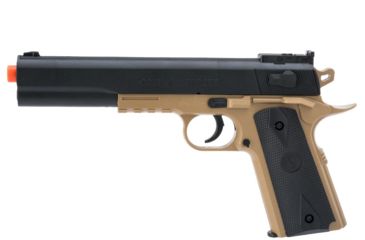 Image of Colt SoftAir Licensed Colt 1911 Spring Pistol Target Practice Kit, Black, Small, 180191