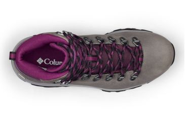 Image of Columbia 100MW Titanium Outdry Hiking Boots - Womens, Ti Grey Steel, Black Cherry, Medium, 10, 1867861033-10