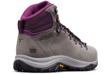 Image of Columbia 100MW Titanium Outdry Hiking Boots - Womens, Ti Grey Steel, Black Cherry, Medium, 10, 1867861033-10