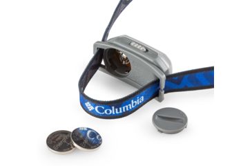 Image of Columbia 25 Lumen Mini Headlamp, Gray/Graphite/Blue, 50040