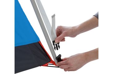 Image of Columbia 8 Person Mammoth Creek Cabin Tent, Blue/Dark Blue/Graphite/Gray/Orange, 30639