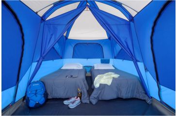 Image of Columbia 8 Person Mammoth Creek Cabin Tent, Blue/Dark Blue/Graphite/Gray/Orange, 30639