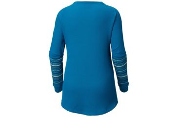 Image of Columbia Along the Gorge Printed Crew, Lagoon, 3X - Womens, 1803442457-3X