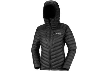 Image of Columbia Altitude Tracker Hooded Jacket, Black, S - Womens, 1798381010-S