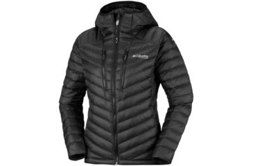 Image of Columbia Altitude Tracker Hooded Jacket, Black, S - Womens, 1798381010-S