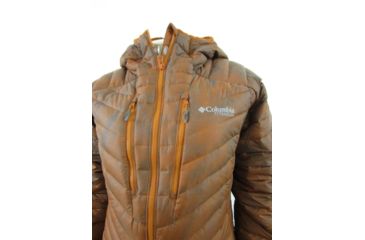 Image of Columbia Altitude Tracker Hooded Jacket, Bright Copper Brushed Marble, XL - Womens, 1798381841-XL