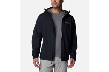 Image of Columbia Ampli-Dry II Shell Jacket - Mens, Black, Extra Large, 2071061010-XL